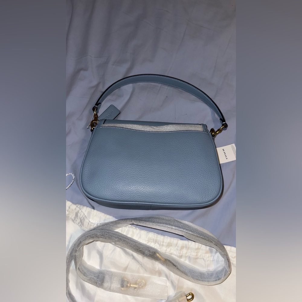 COACH Legacy Medium Pebble
Leather Shoulder Bag